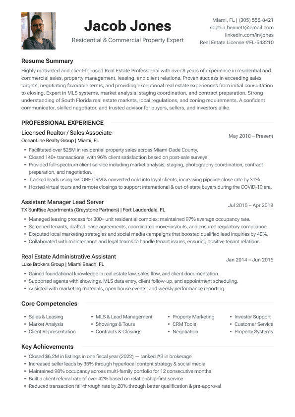 CV Template 28 CV template preview