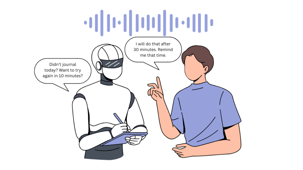 5 Achievable Unique AI SaaS Ideas 5 AI daily habit checker with voice control and voice fuinction