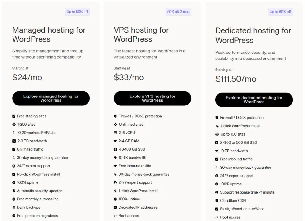 Affordable WordPress Hosting Services For SaaS Business 2025 3 liquid web web hosting pricing