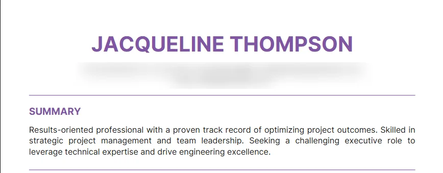 using same generic resume for every job application