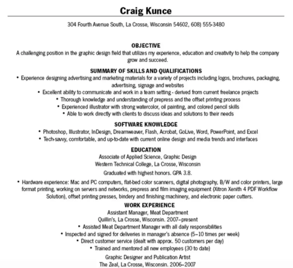 poor formatting
